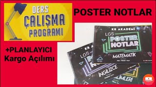 KR AKADEMİ LGS POSTER NOTLAR  PLANLAYICI  KARGO AÇILIMI  LGS21✨ [upl. by Clyve]