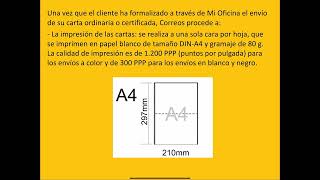 MOD A1 PRODUCTOS Y SERVICIOS POSTALES 3 LINEA DE COMUNICACION 3111 CARTA DIGITAL [upl. by O'Donoghue544]