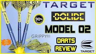 Target BOLIDE 02 Darts Review  Perfect Match Weight [upl. by Eet560]