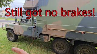 6x6 Perentie Brake Bleeding [upl. by Eirelav]