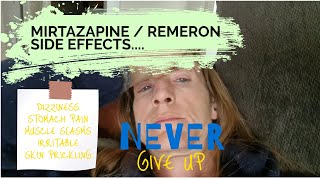 Remeron  Mirtazapine Side Effects and MASSIVE Withdrawal Side Effects [upl. by Ardnohsal]