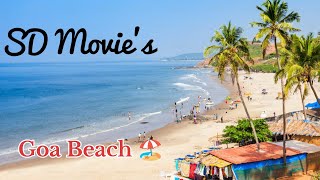 Beautiful calm beach 4k Mood Creator goa beach video [upl. by Thirion191]