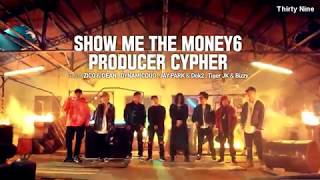 【繁中字】Show me the money 6  製作人 CYPHER PRODUCER CYPHER [upl. by Norramic]