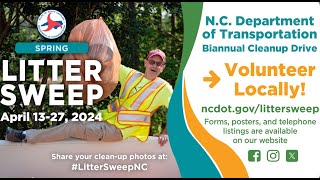 NCDOT 2024 Spring Litter Sweep [upl. by Campbell]