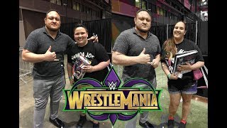 Wrestlemania 34 Vlog 1 Axxess and Superstore [upl. by Hotchkiss546]