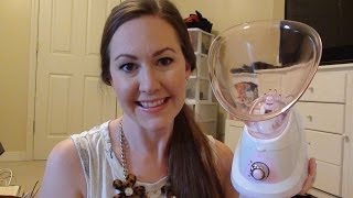 REVIEW CONAIR True Glow Face Steamer [upl. by Lumpkin]