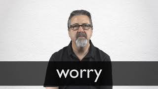 How to pronounce WORRY in British English [upl. by Oak]