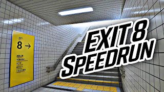 The Exit 8 Speedrun FullGame [upl. by Aviva578]