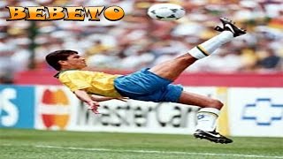 Bebeto  ★Best Goals★ ●La Coruña● ●Flamengo●Vasco● e ●Seleção Brasileira● [upl. by Amsirhc]