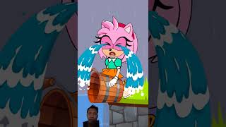 Help Amy save her parents from a water hole trap shorts short cartoon sonic sonicthehedgehog [upl. by Champ700]