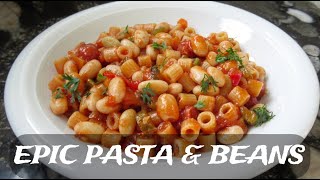 PASTA E FAGIOLI  EPIC pasta amp beans recipe with fresh borlotti beans from my garden [upl. by Cerellia]