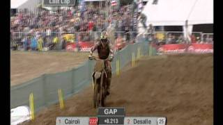 Victoire Cairoli course 1 GP Belgique MX1 2011 [upl. by Namlas]