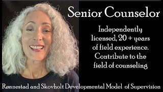 Counselor Tips SupervisionRønnestad and Skovholt Model [upl. by Ylak]