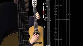 Parisian Waltz guitar tabs tutorial [upl. by Lindbom]