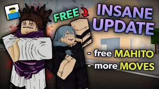 FREE Mahito and NEW Choso MOVES The BIGGEST UPDATE YET Jujutsu Shenanigans [upl. by Garber]