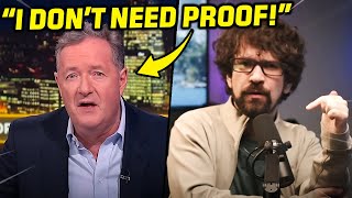 Piers Morgan Gets CORNERED By Destiny ADMITS He Has NO EVIDENCE For Bullst Claims [upl. by Frey436]