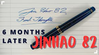 6 Months Later InDepth Review of Jin Hao 82 Fountain Pen Under a 1600x Microscope [upl. by Hamian458]