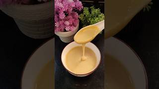 Homemade Condensed Milk Recipe  3 Ingredients Condensed Milk  FlavorFlix food viral flavorflix [upl. by Etnovert416]