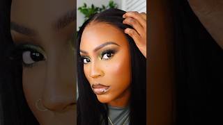 FULL GLAM MAKEUP TUTORIAL FOR BEGINNERS makeuptutorial darkskin brownskin [upl. by Rowley426]