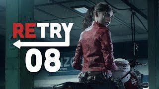 Retry Resident Evil 2 – Ep 8 Racoon City PD Claire B [upl. by Sax170]