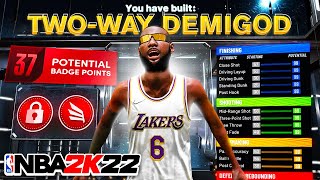 NEW REBIRTH 2WAY SLASHING PLAYMAKER BUILD IS THE BEST BUILD IN NBA 2K22 Best Iso Build on NBA 2K22 [upl. by Jdavie36]