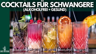 Cocktails für Schwangere 🤰Alkoholfrei  Einfach I Mocktails [upl. by Edrei]