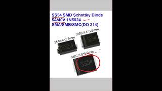 smd diode ss54 1n5824 diode [upl. by Yevette31]