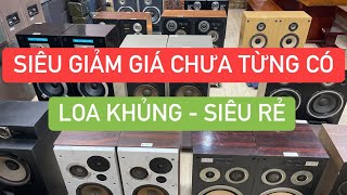 226Lh0961169293 SIÊU GIẢM GIÁ CHƯA TỪNG CÓ XẢ KHO NHIỀU CẶP LOA K HỦNG CHẤT THANH LÝ THỢ SIÊU RẺ [upl. by Elboa]