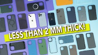 Top 10 UltraSlimMinimalist Cases For The iPhone 13s [upl. by Odlanra606]