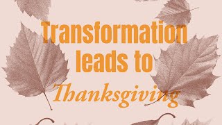 Dr Ben Garcia quotTransformation leads to Thanksgivingquot Sunday Nov 17 2024 1000am [upl. by Button]