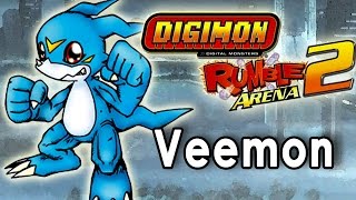 Lets Play Digimon Rumble Arena  2  Veemon [upl. by Roz]