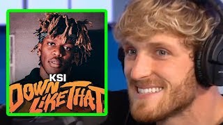 LOGAN PAUL EXPLAINS WHY HE USED KSIS SONG [upl. by Selmner774]