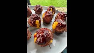 Moink Balls With Pitmaster BBQ Rub and Chipotle amp Bourbon BBQ Sauce [upl. by Erl425]