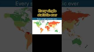 Every single statistic ever maps shorts [upl. by Marigolde]