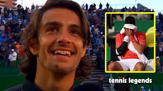 Lorenzo Musetti after Beating Djokovic quotThis is my BIGGEST WINquot  Monte Carlo 2023 [upl. by Hubing]