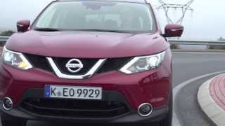 New Nissan Qashqai Tekna Red Review  AutoMotoTV Deutsch [upl. by Nylloh]