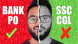 Why I chose Bank PO over SSC CGL Salary  Vacancy💰  SSC CGL 2024  SBI PO 2024 [upl. by Anyale]