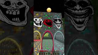 Portals Leading vs Scary Emoji Reaction shorts minecraft meme [upl. by Enitsyrk]