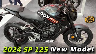 2024 Honda SP 125 New Model 🔥 5 New Updates ✅ Launch Date amp on Road Price  🔥 [upl. by Anali]