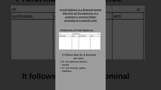 Trial Balance accounting [upl. by Luise]