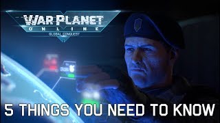 5 Things You Need To Know About War Planet Online [upl. by Cooke928]