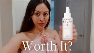 My New Skin Staple Dr Babara Sturm Glow Drops Review  Luxury Skincare Review [upl. by Quinn]