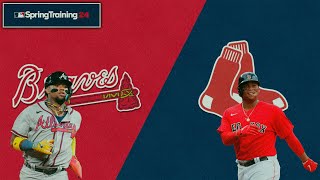 🔴 En Vivo Atlanta Braves vs Boston Red Sox  MLB Spring Training 2024 [upl. by Ahsial]