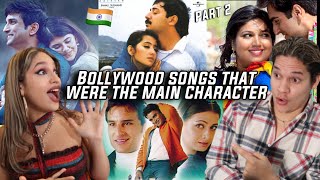 Waleska amp Efra react to Bollywood Movies where the THEME SONG was the PROTAGONIST PART 2 [upl. by Aierb]