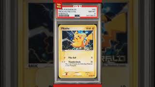 Pikachu 60106  PSA 8  EX Emerald  Reverse Holo  English Pokemon Card [upl. by Burhans]