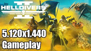 Helldivers 2 Ultrawide Gameplay 5120x1440 329 [upl. by Ethelda877]