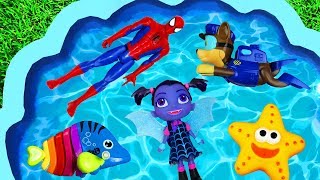 Colors and Characters for Toddlers Barbie Super Heroes Pj Masks Paw Patrol [upl. by Raab786]