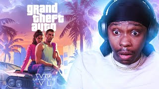 Grand Theft Auto 6 Trailer 1 REACTION  GTA 6 TEASER [upl. by Lissa721]