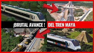 ✅¡Descubre el IMPACTANTE Progreso del Tren Maya en México 🚄✨ [upl. by Naitsyrk19]