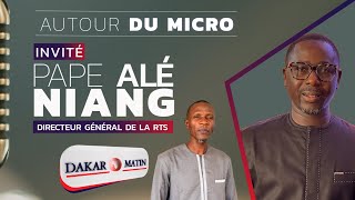 🔴 AUTOUR DU MICRO AVEC PAPE ALE NIANG DG DE LA RTS I VEN 15 NOV 2024 [upl. by Jacky99]